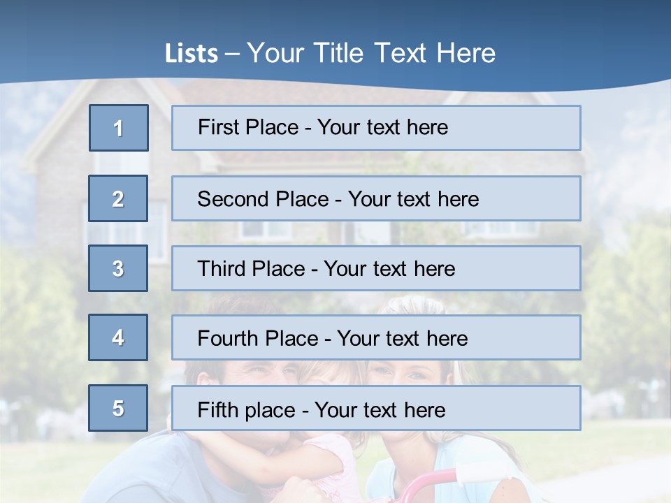 Home Kid Person PowerPoint Template