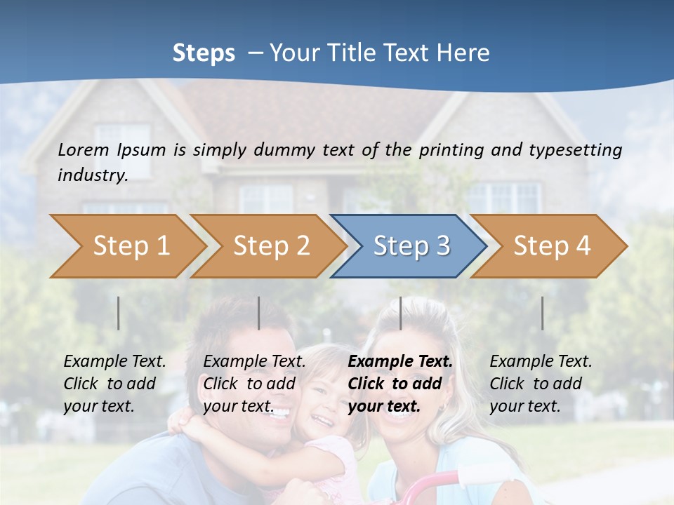 Home Kid Person PowerPoint Template