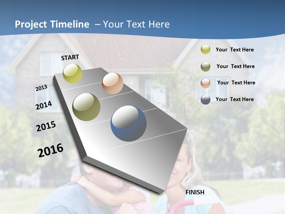Home Kid Person PowerPoint Template