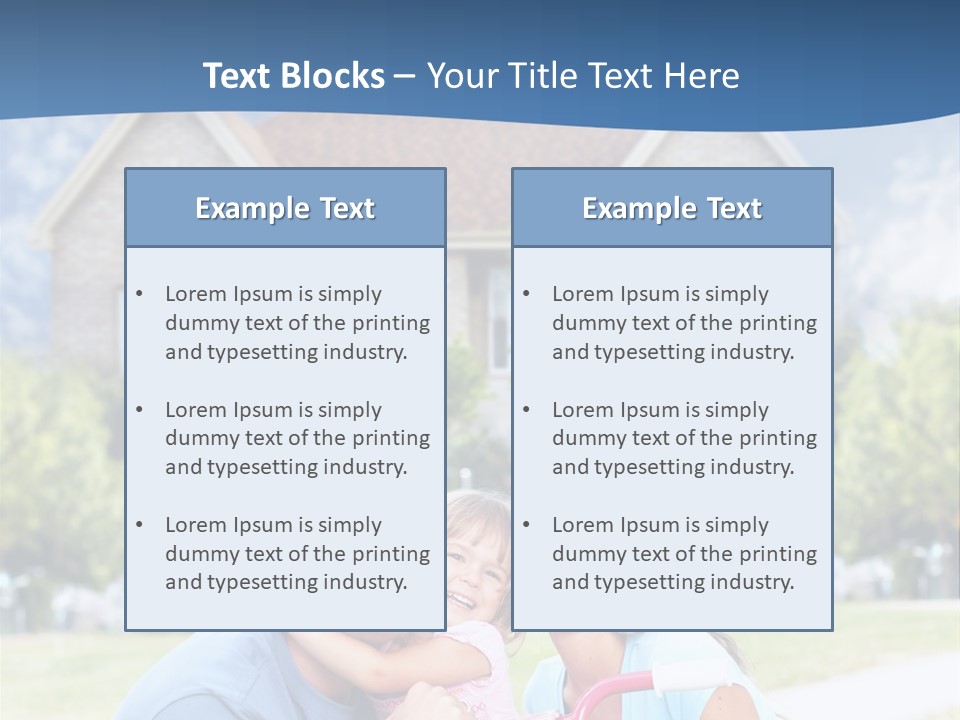 Home Kid Person PowerPoint Template