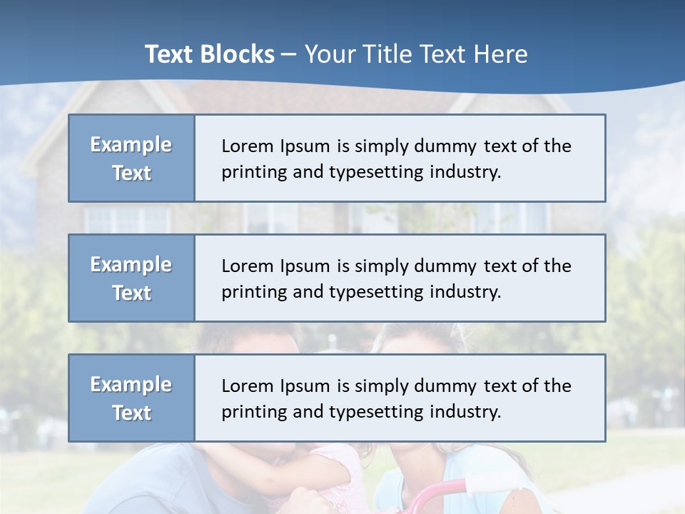 Home Kid Person PowerPoint Template