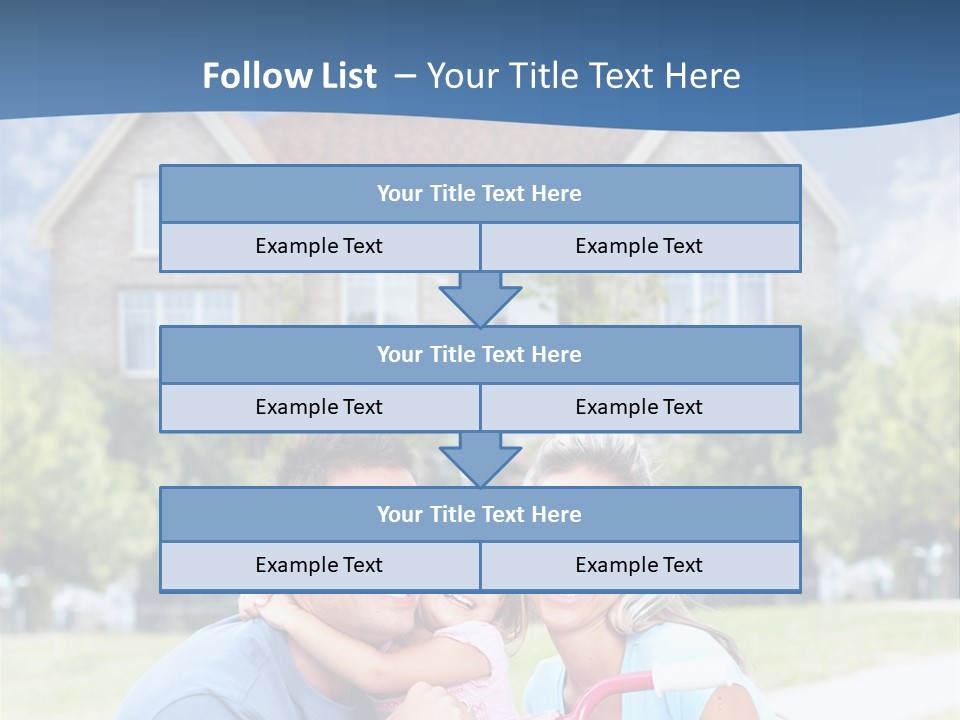 Home Kid Person PowerPoint Template