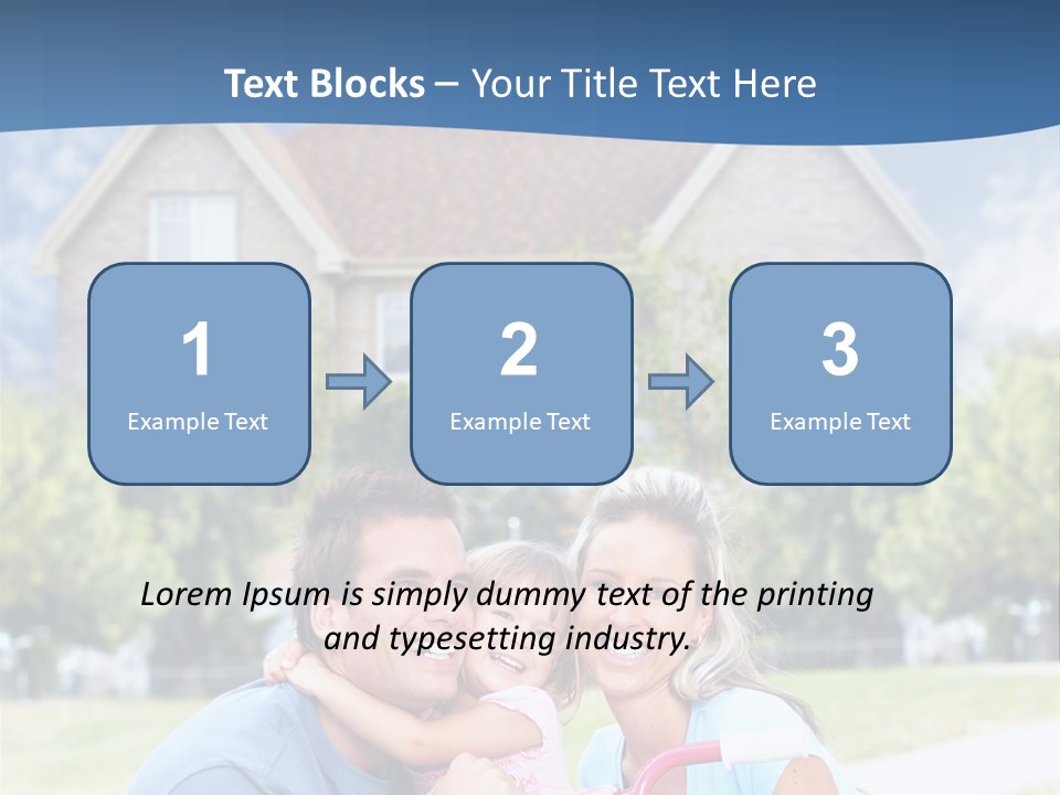 Home Kid Person PowerPoint Template