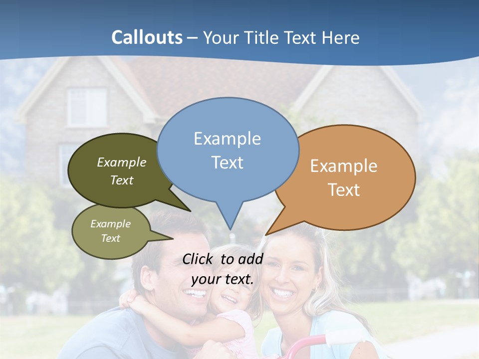 Home Kid Person PowerPoint Template