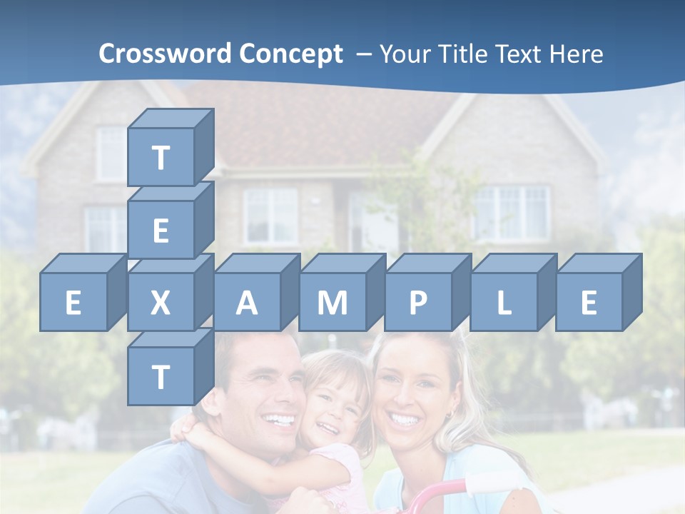 Home Kid Person PowerPoint Template