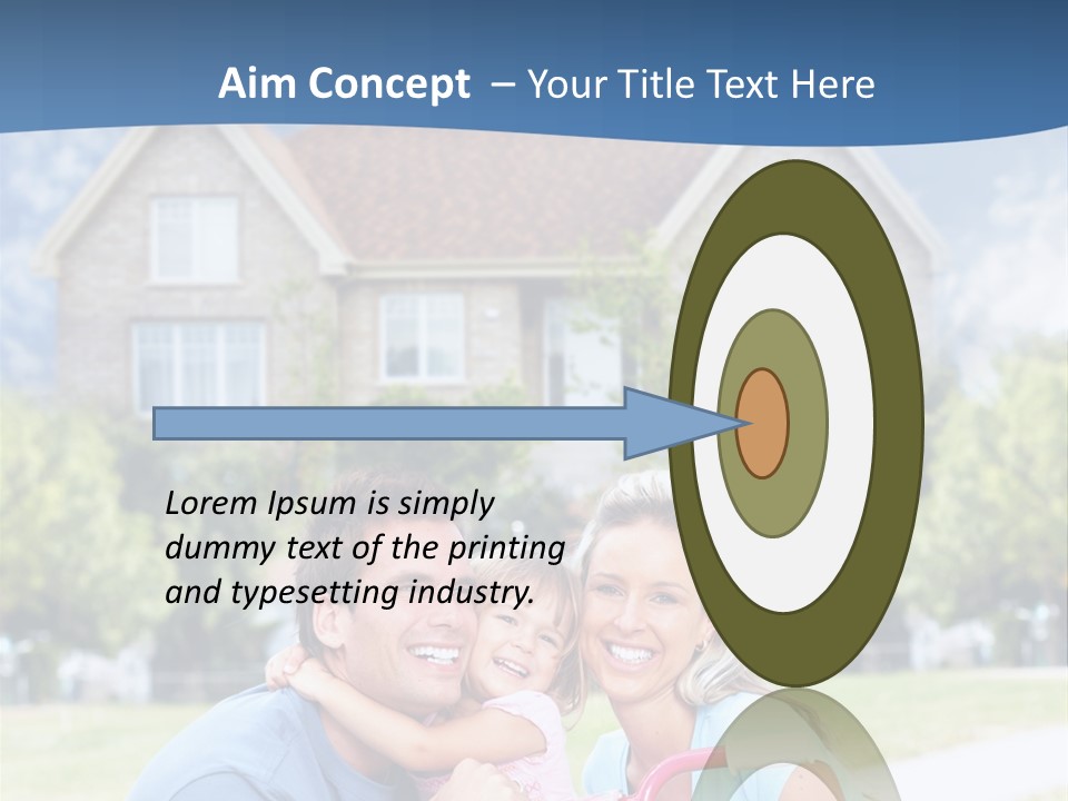 Home Kid Person PowerPoint Template