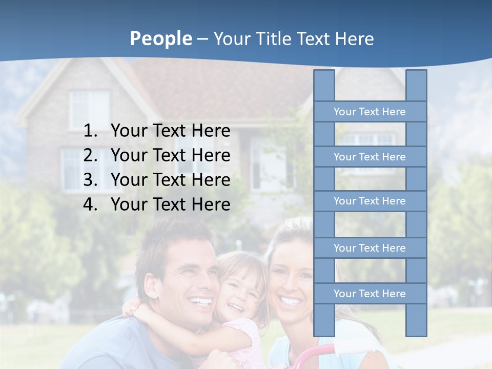 Home Kid Person PowerPoint Template