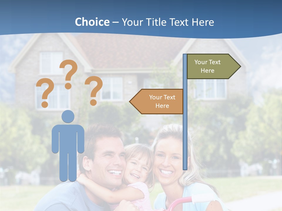 Home Kid Person PowerPoint Template