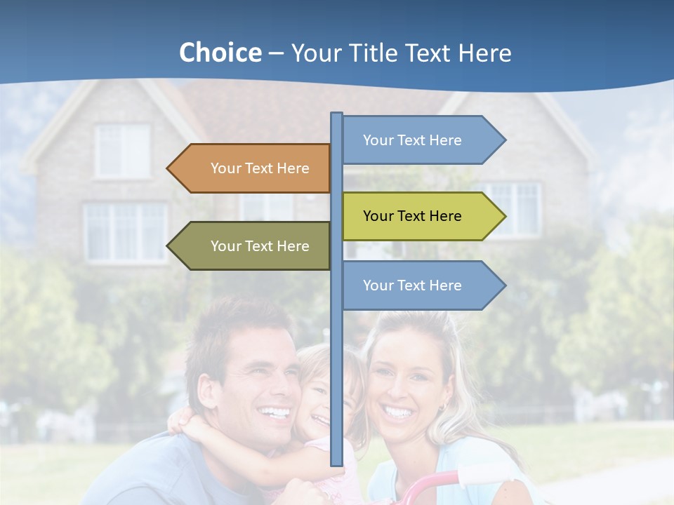 Home Kid Person PowerPoint Template