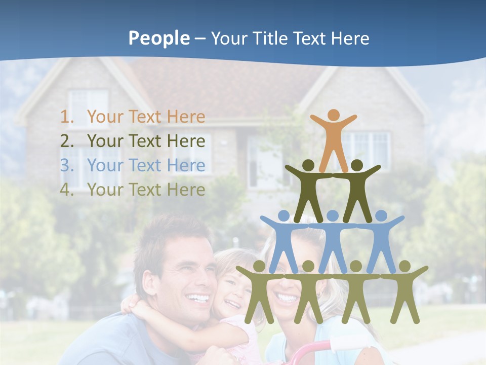 Home Kid Person PowerPoint Template