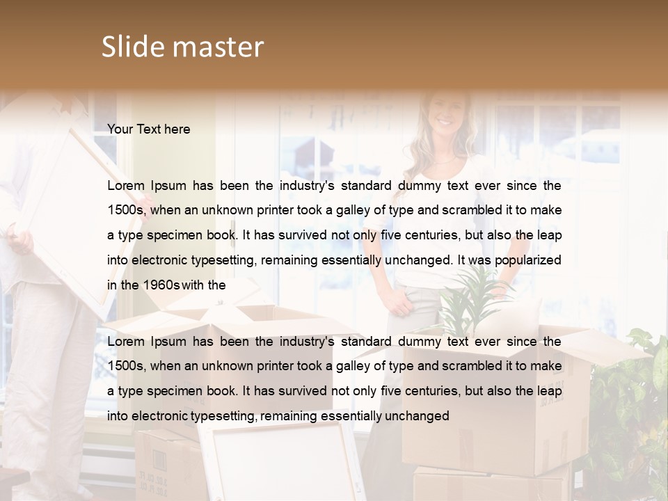 Buying Apartment Moving PowerPoint Template