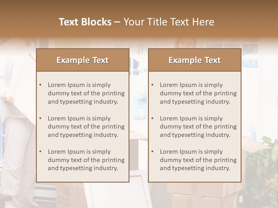 Buying Apartment Moving PowerPoint Template