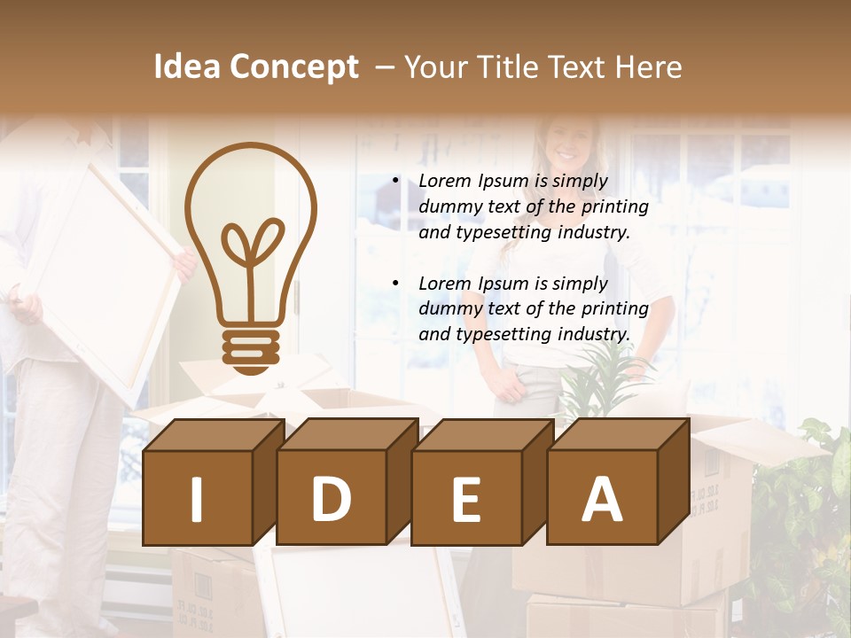 Buying Apartment Moving PowerPoint Template