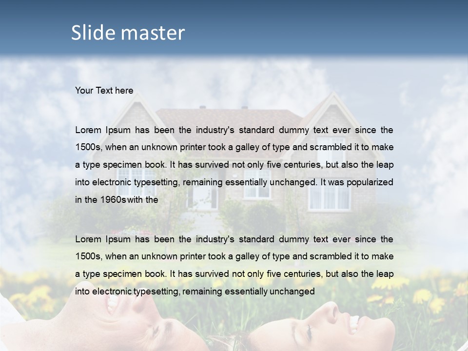 Woman Construct Relationship PowerPoint Template