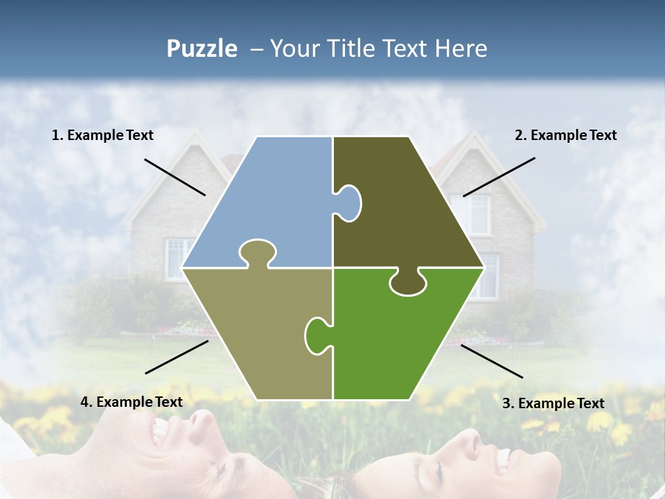 Woman Construct Relationship PowerPoint Template