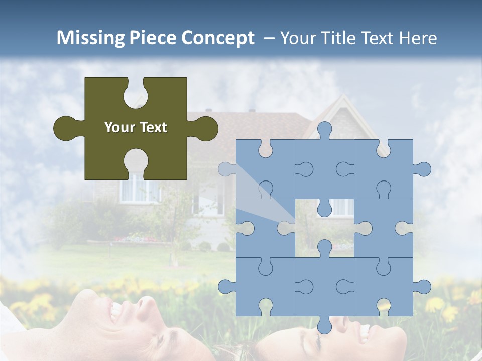 Woman Construct Relationship PowerPoint Template