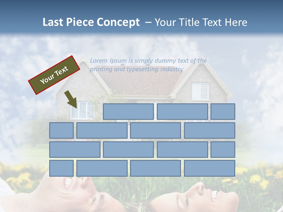 Woman Construct Relationship PowerPoint Template