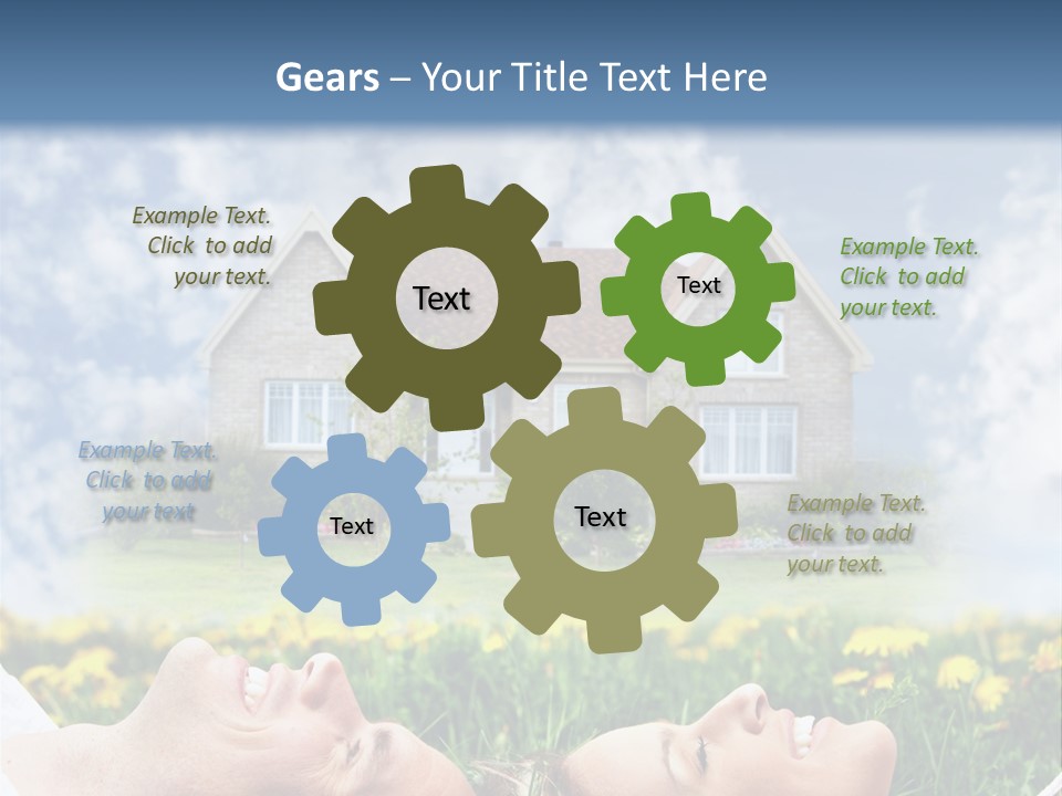 Woman Construct Relationship PowerPoint Template