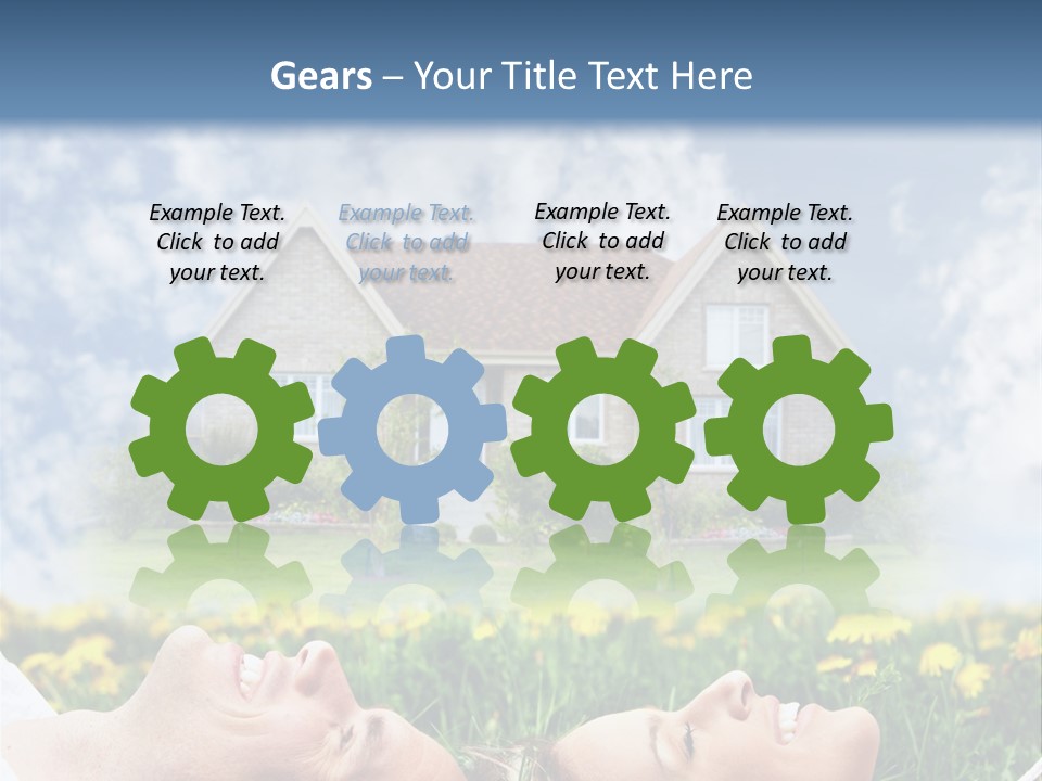 Woman Construct Relationship PowerPoint Template