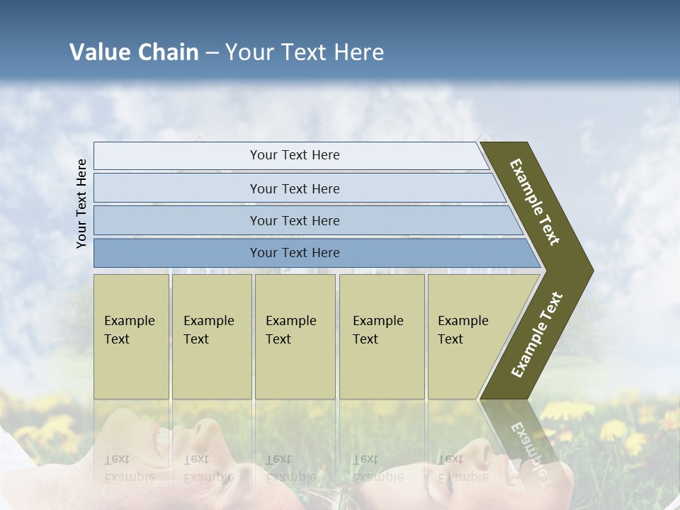 Woman Construct Relationship PowerPoint Template
