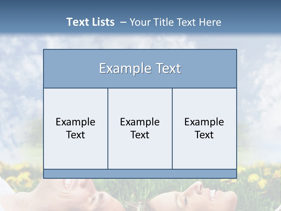 Woman Construct Relationship PowerPoint Template