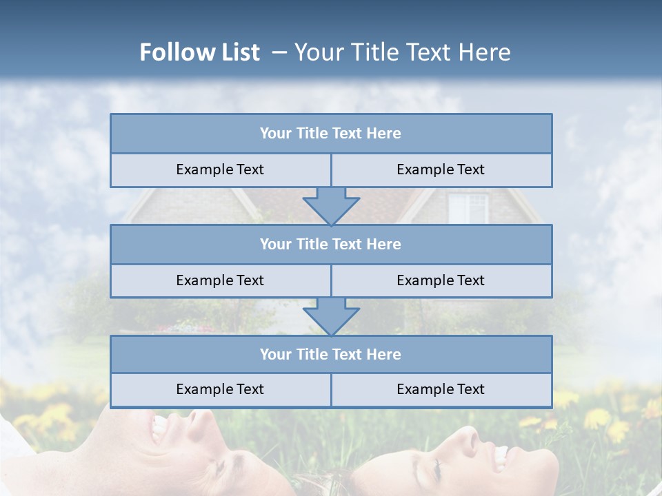 Woman Construct Relationship PowerPoint Template