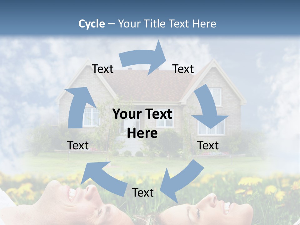 Woman Construct Relationship PowerPoint Template