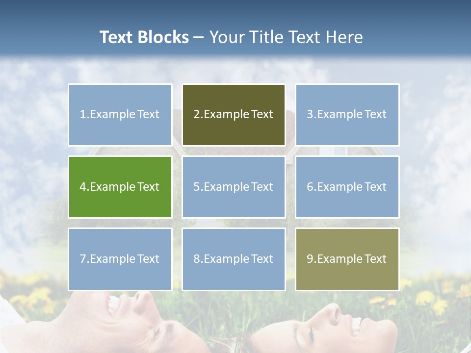 Woman Construct Relationship PowerPoint Template
