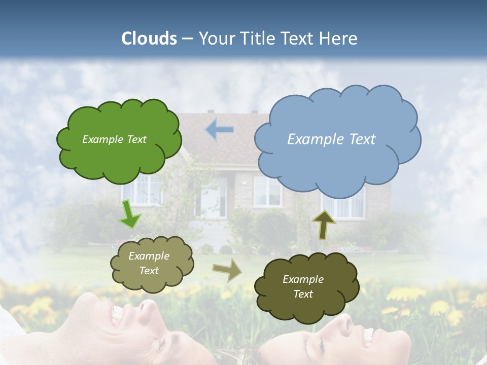 Woman Construct Relationship PowerPoint Template
