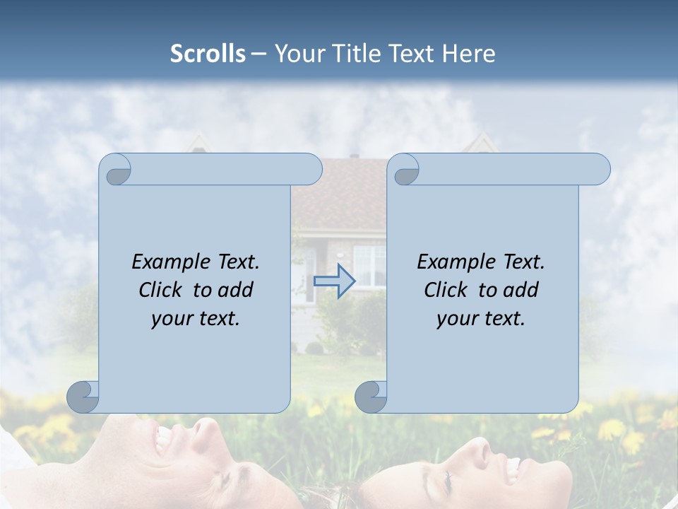 Woman Construct Relationship PowerPoint Template