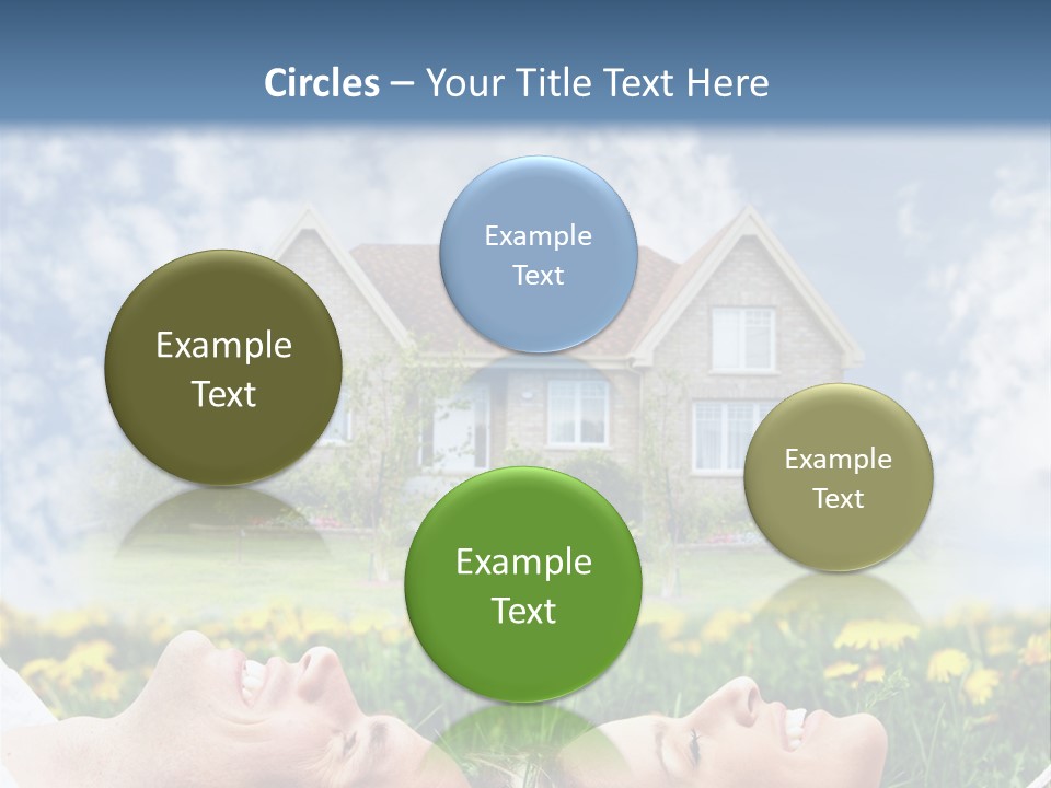 Woman Construct Relationship PowerPoint Template