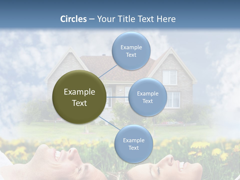 Woman Construct Relationship PowerPoint Template