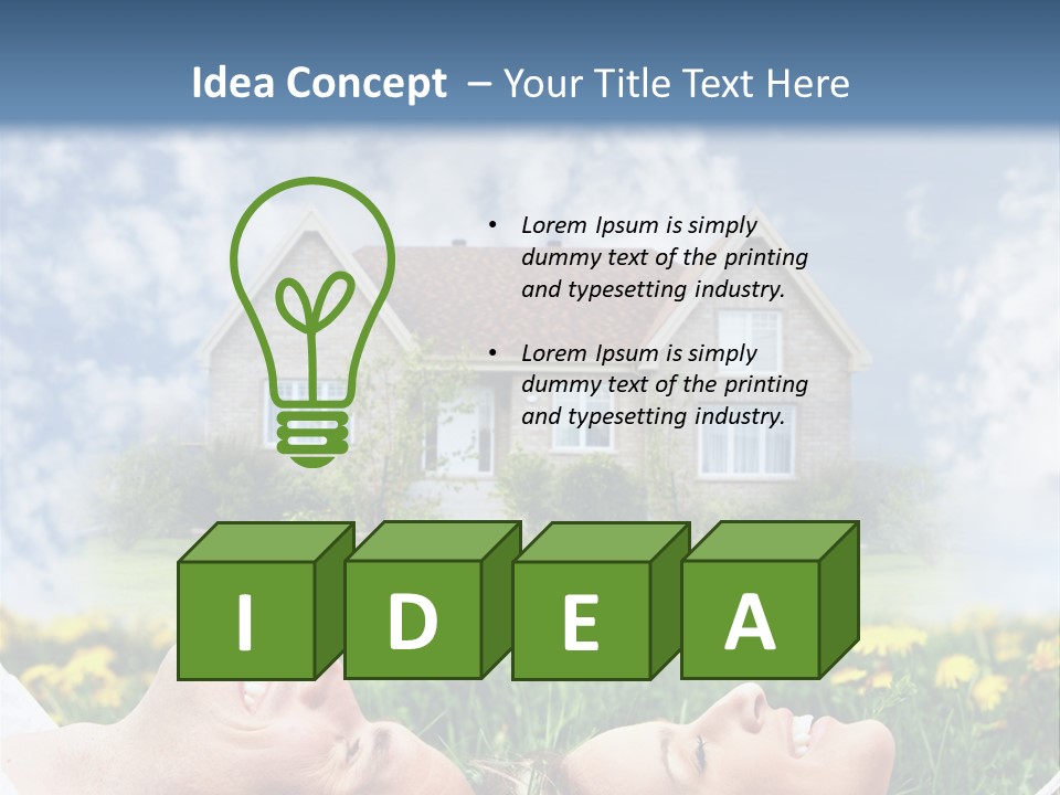 Woman Construct Relationship PowerPoint Template