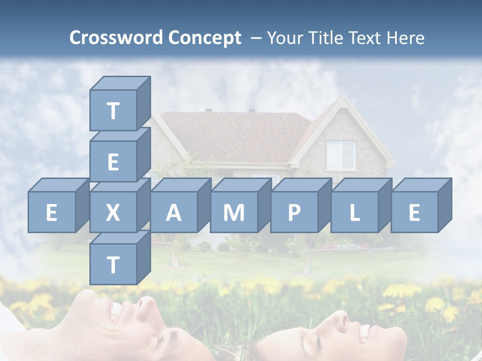 Woman Construct Relationship PowerPoint Template