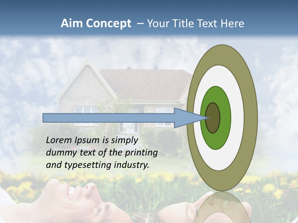 Woman Construct Relationship PowerPoint Template