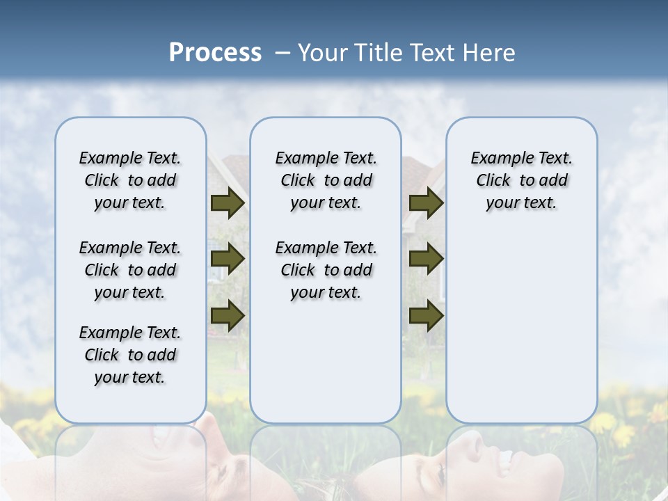 Woman Construct Relationship PowerPoint Template