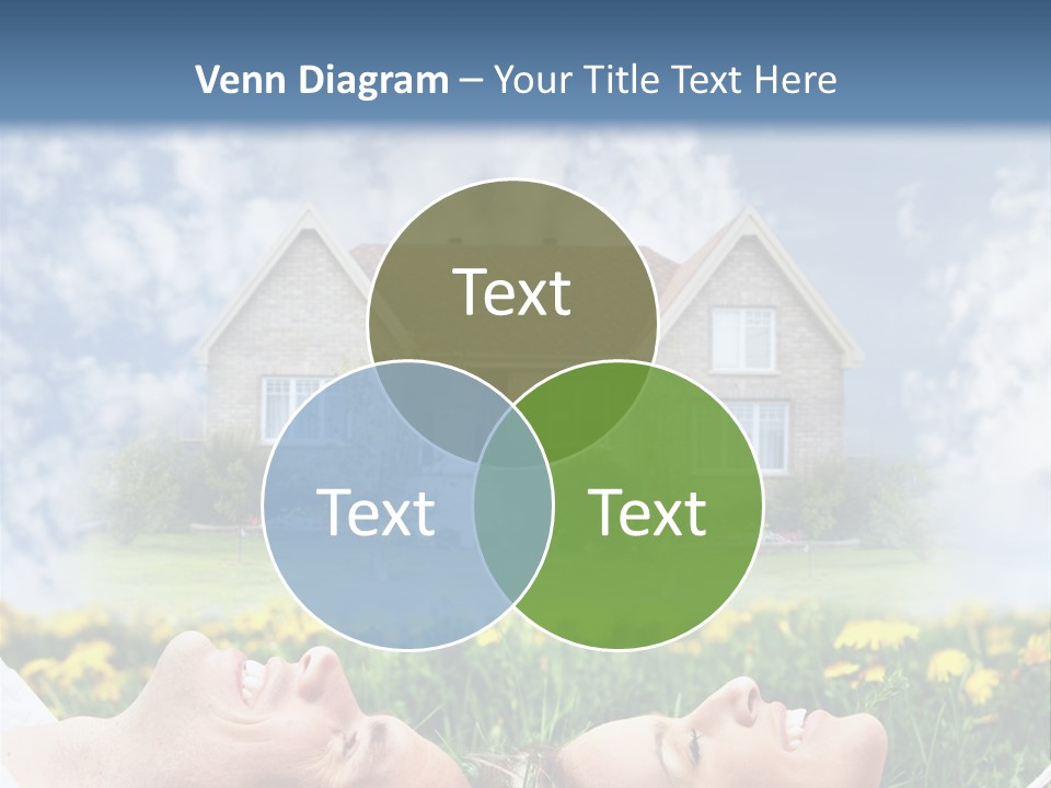 Woman Construct Relationship PowerPoint Template