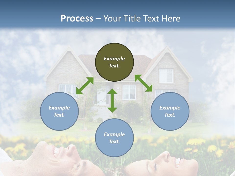 Woman Construct Relationship PowerPoint Template