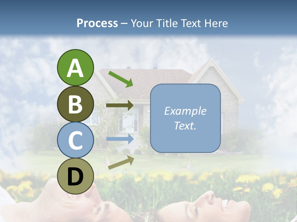 Woman Construct Relationship PowerPoint Template