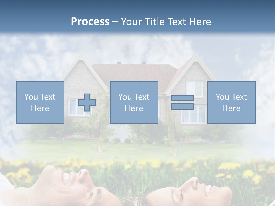 Woman Construct Relationship PowerPoint Template