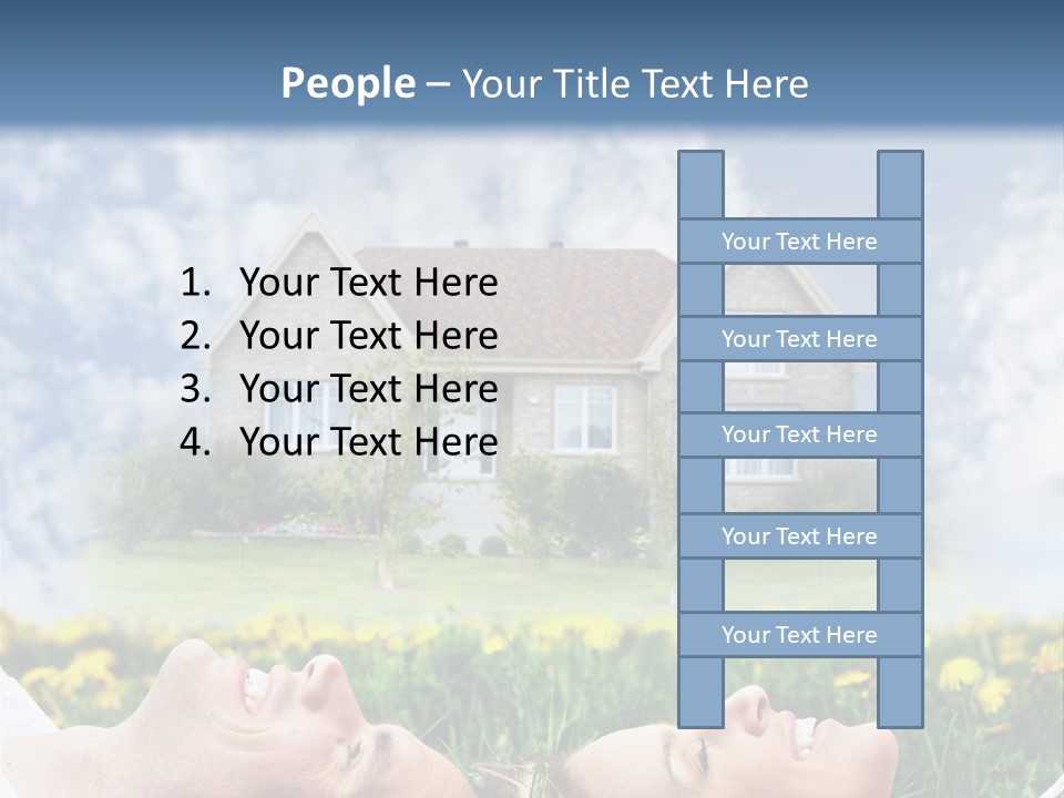 Woman Construct Relationship PowerPoint Template