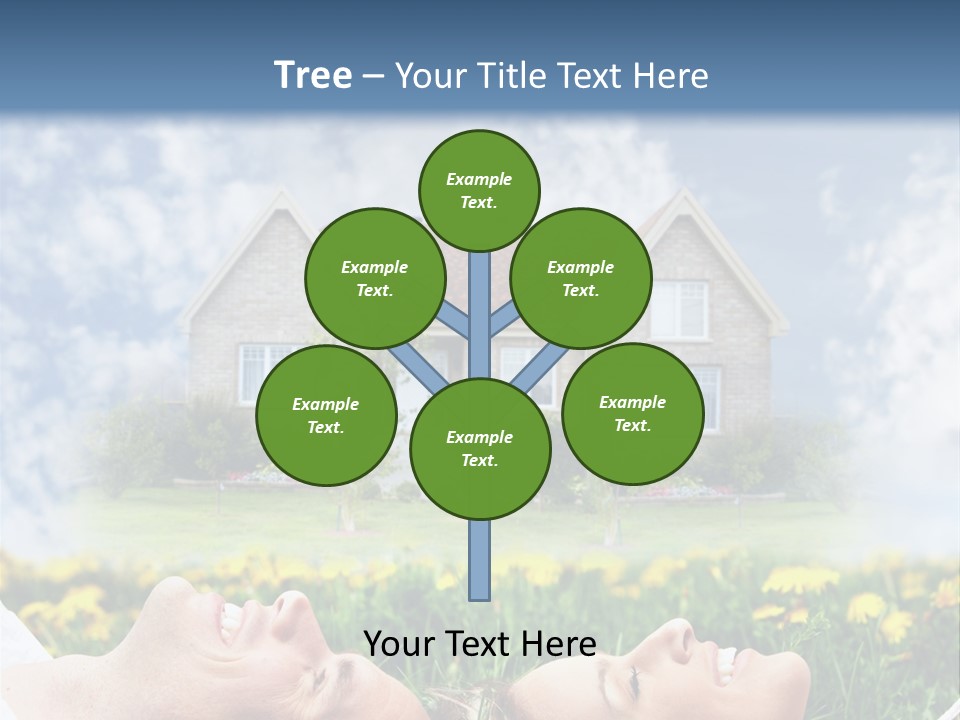 Woman Construct Relationship PowerPoint Template