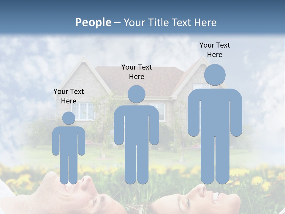 Woman Construct Relationship PowerPoint Template