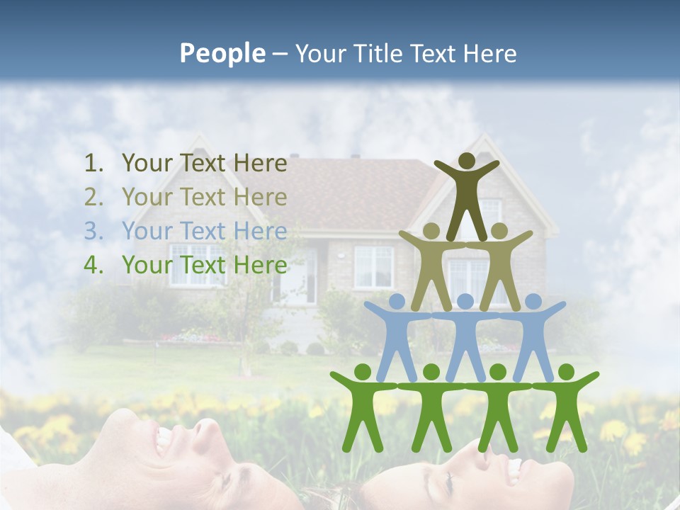 Woman Construct Relationship PowerPoint Template