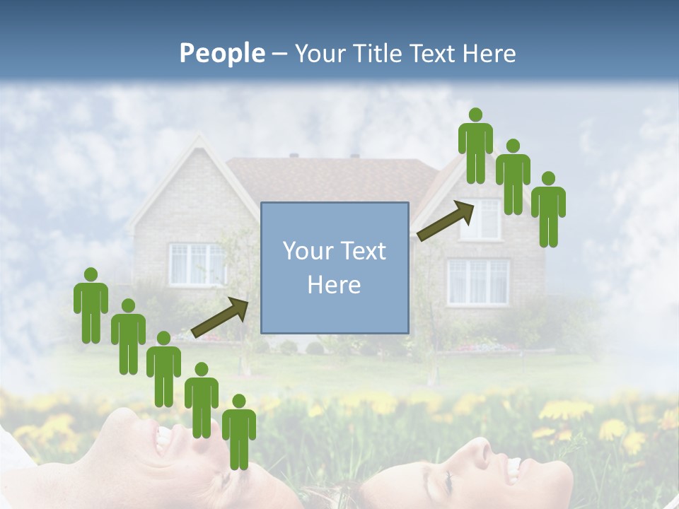 Woman Construct Relationship PowerPoint Template