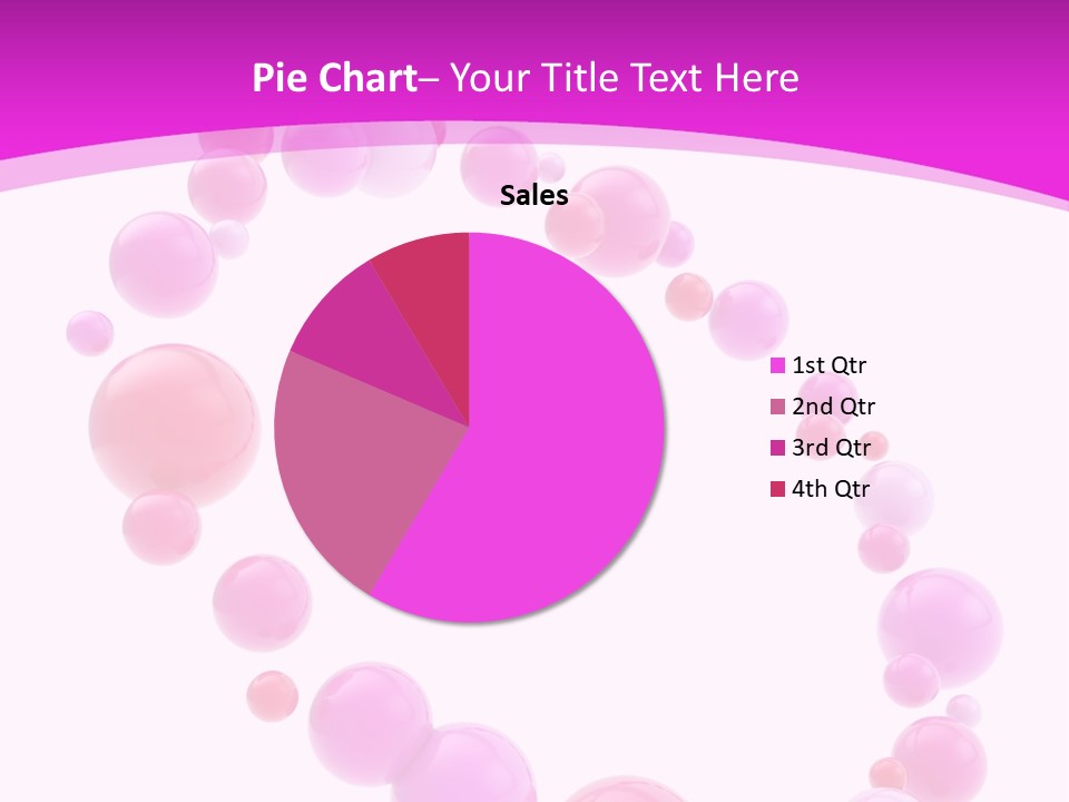 Glossy Violet White PowerPoint Template