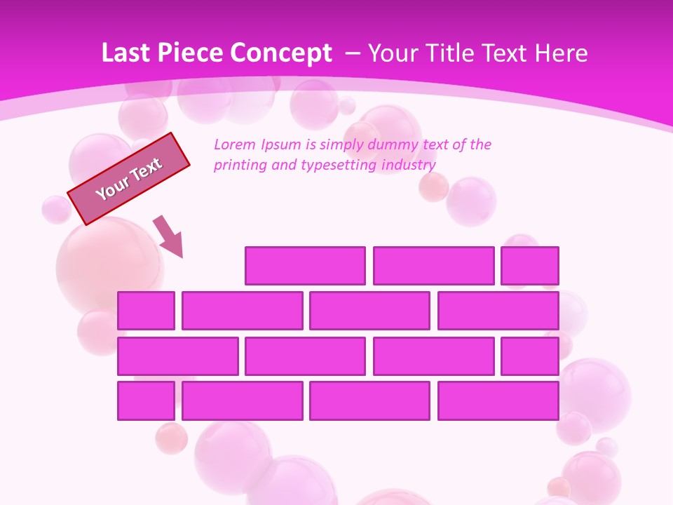 Glossy Violet White PowerPoint Template