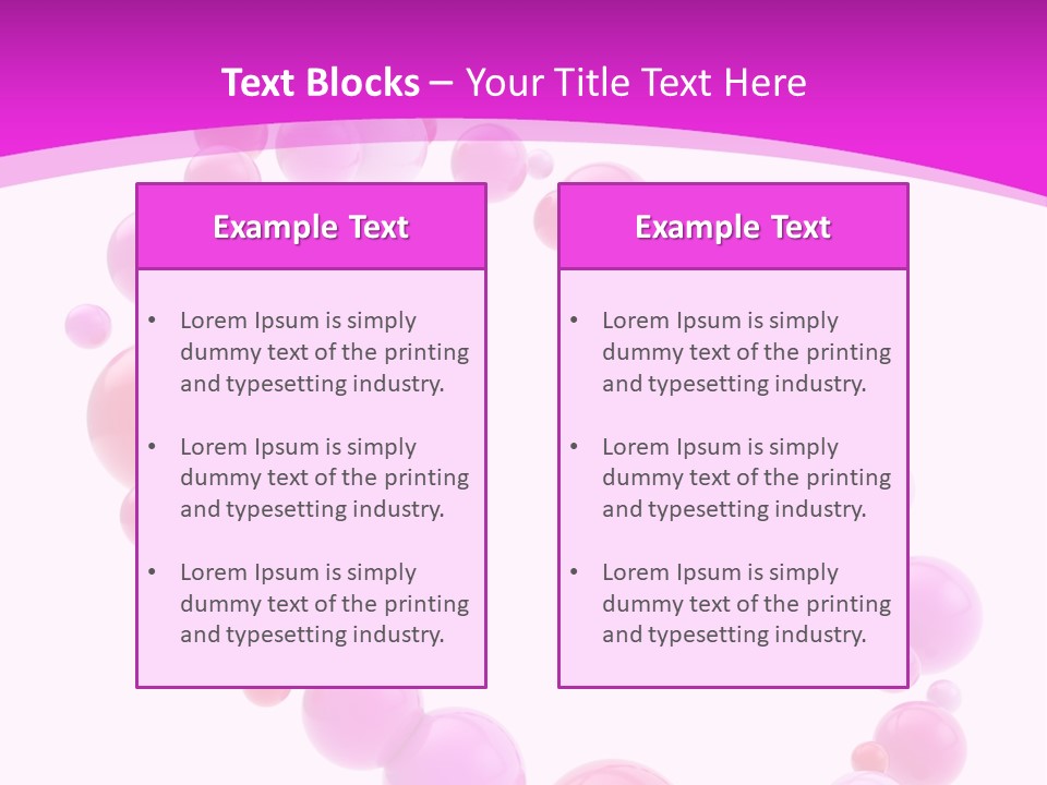 Glossy Violet White PowerPoint Template