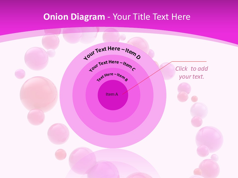 Glossy Violet White PowerPoint Template