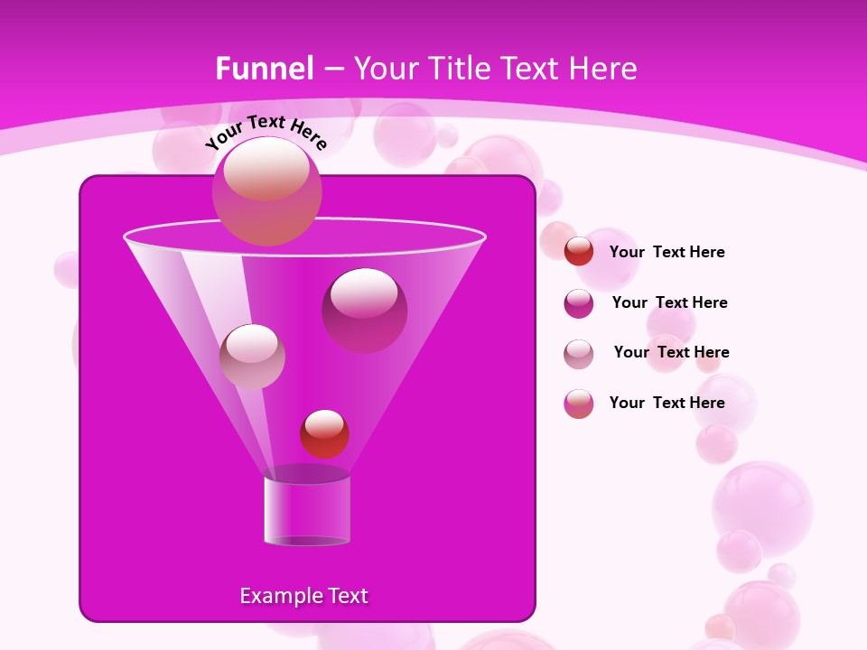 Glossy Violet White PowerPoint Template